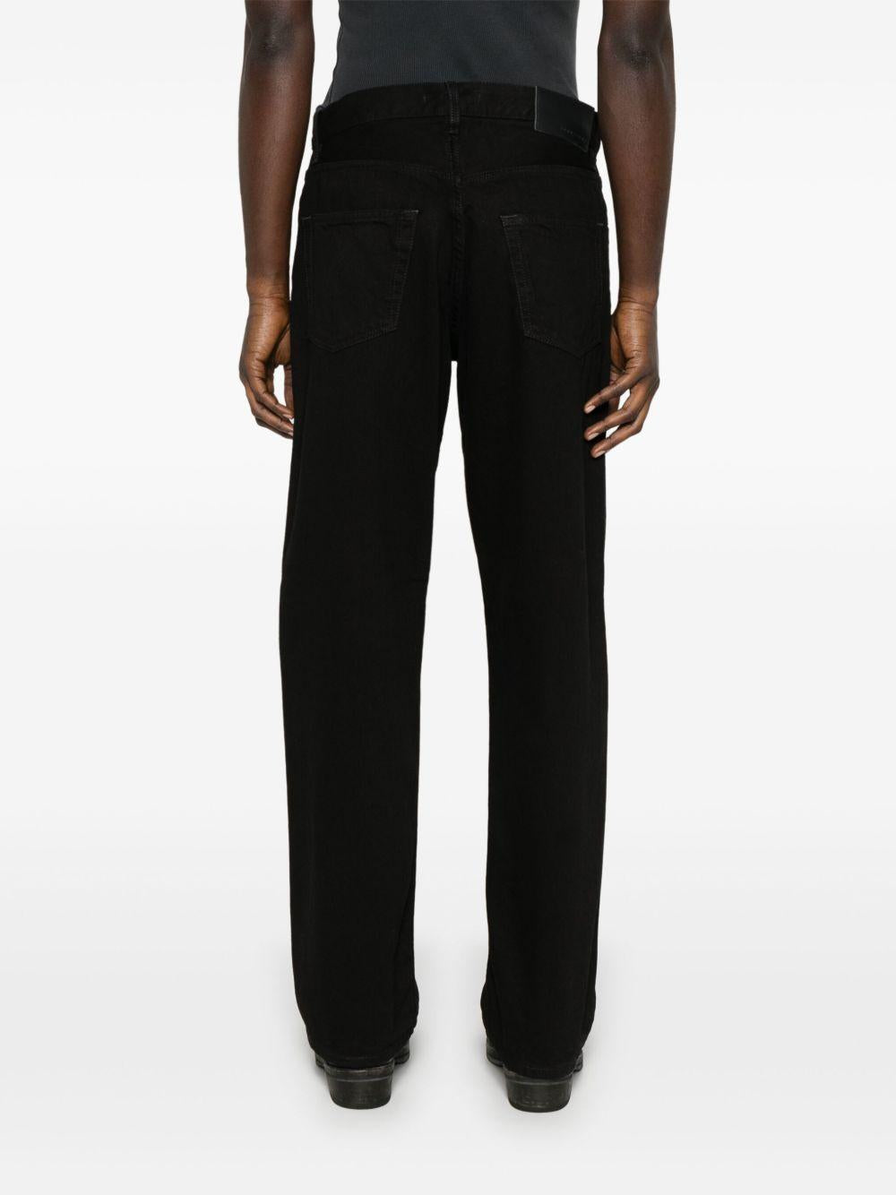 Dess straight-leg jeans 5118 707 BLACK RINSE SUNFLOWER 