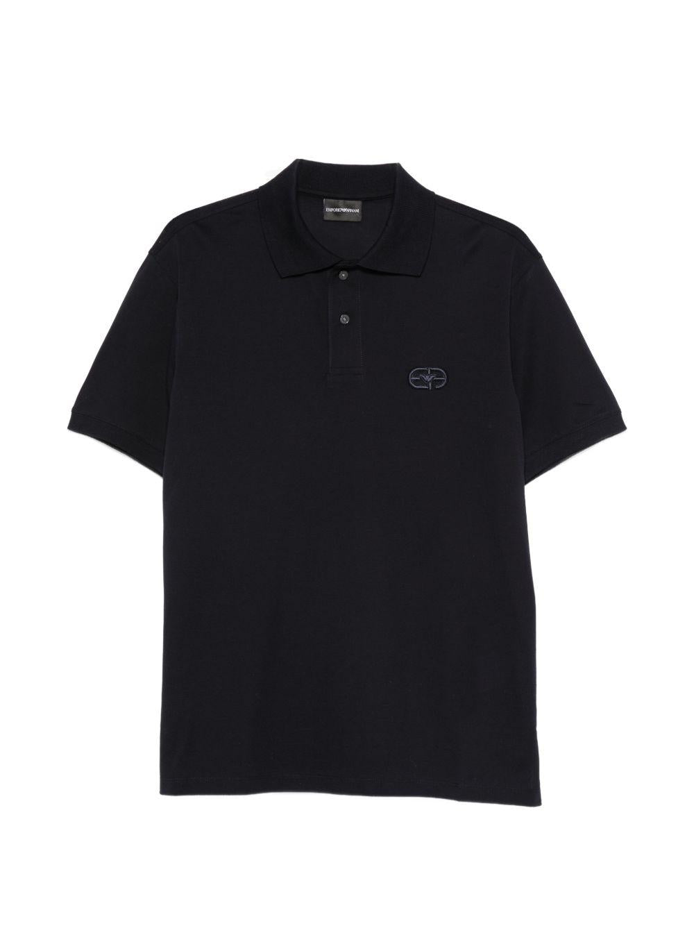 Polo In Jersey Di Cotone Elastan EM004579AF13742 UB118 EMPORIO ARMANI 