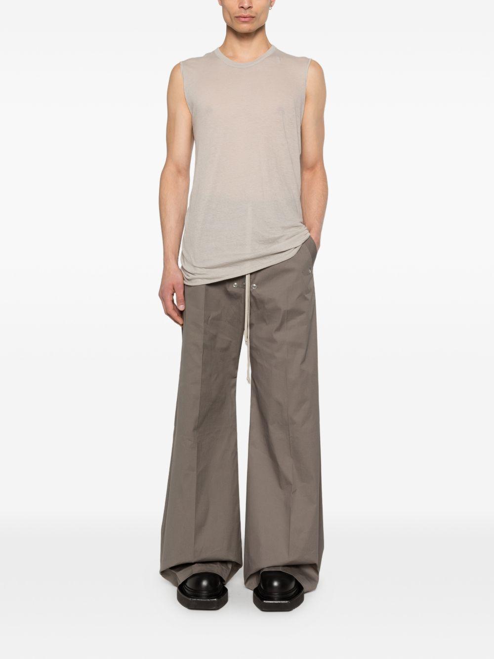 Basic Sleeveless T RU01F2151UC 08 PEARL RICK OWENS 