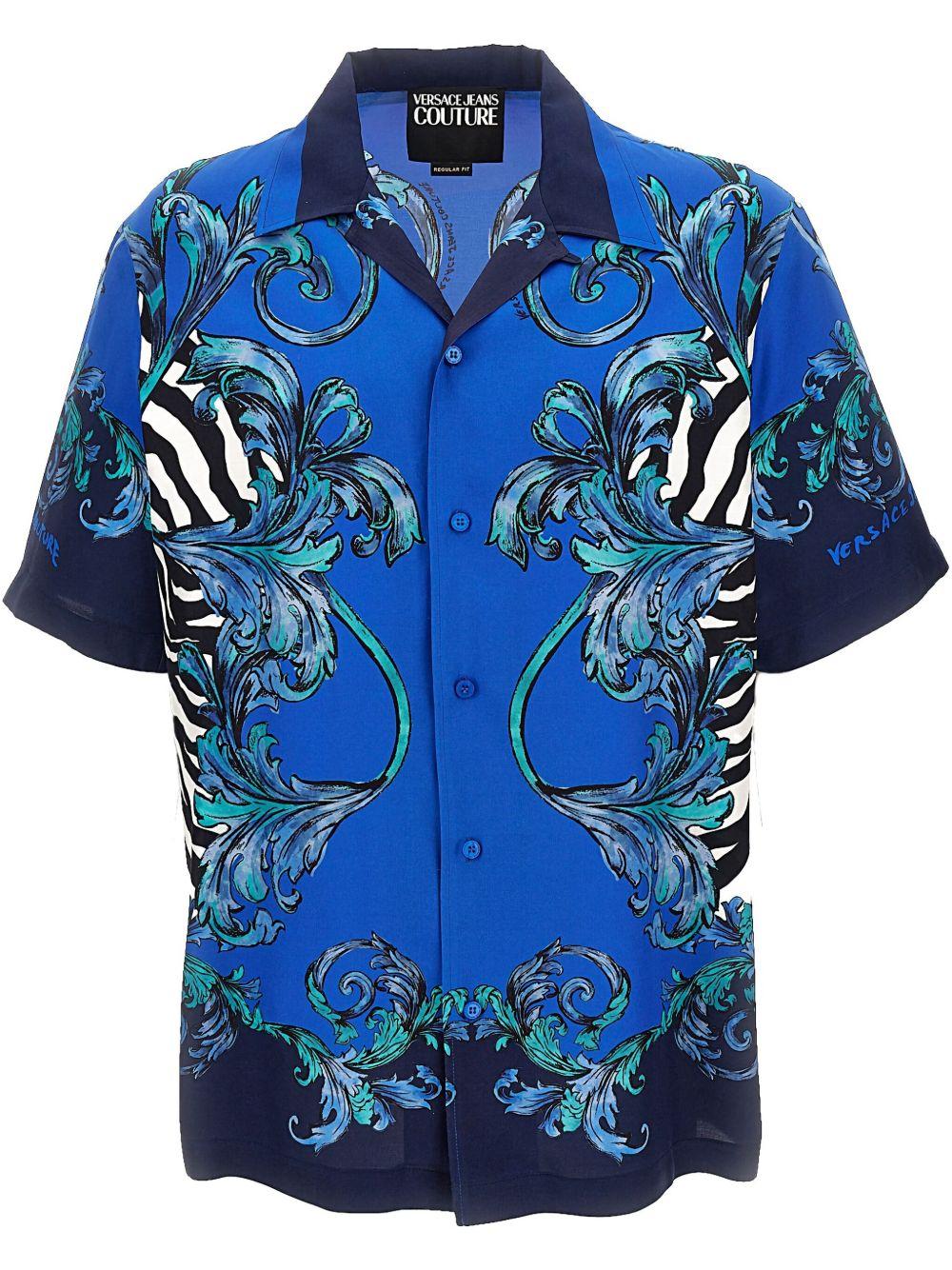  78GAL2BANS620 288 COBALT VERSACE JEANS COUTURE 