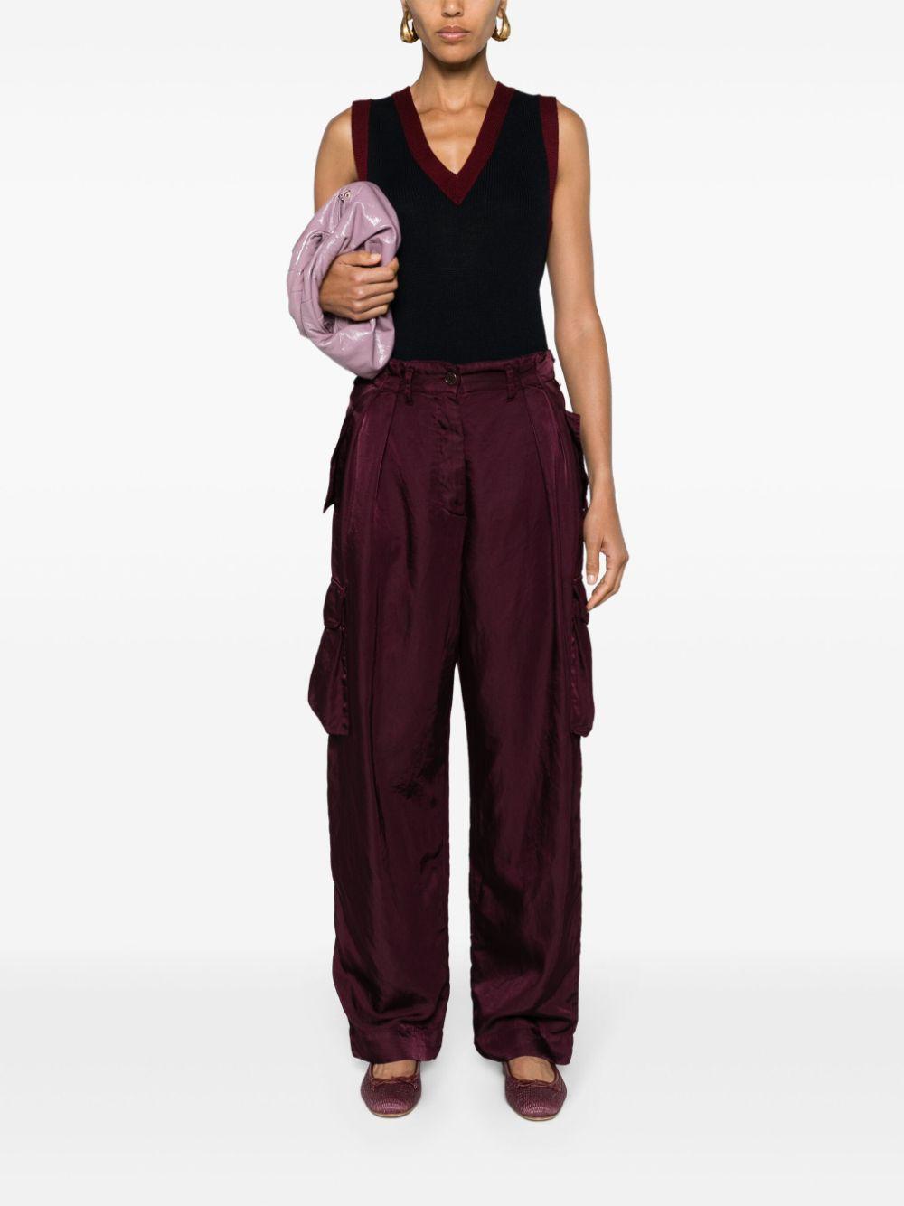  POLKARGD8204 358 BURGUNDY DRIES VAN NOTEN 