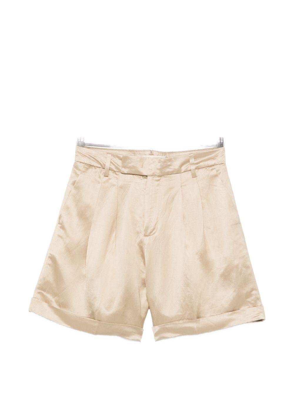Shorts Isabelle con pieghe ISABELLEW300189 00043 BEIGE BRIGLIA 1949 