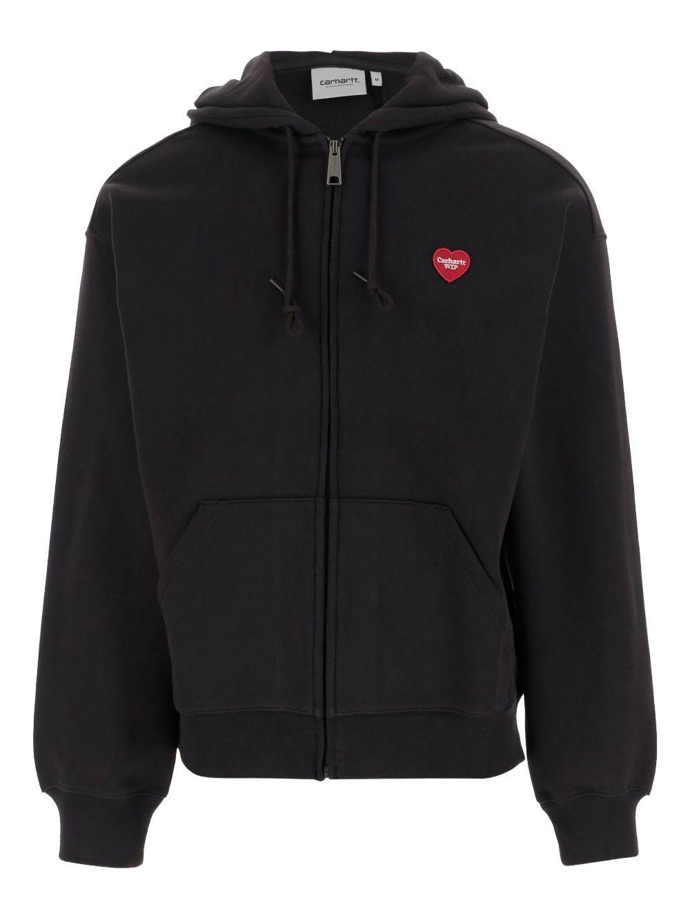Hooded Heart II Hartt Jacket I035176 89XX BLACK CARHARTT WIP 