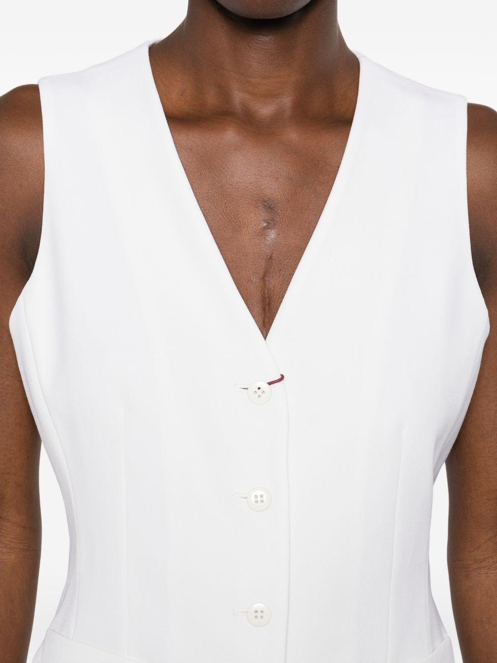 Completo Tre Pezzi In Crepe MSTGREMBO 010 BIANCO MAX MARA STUDIO 