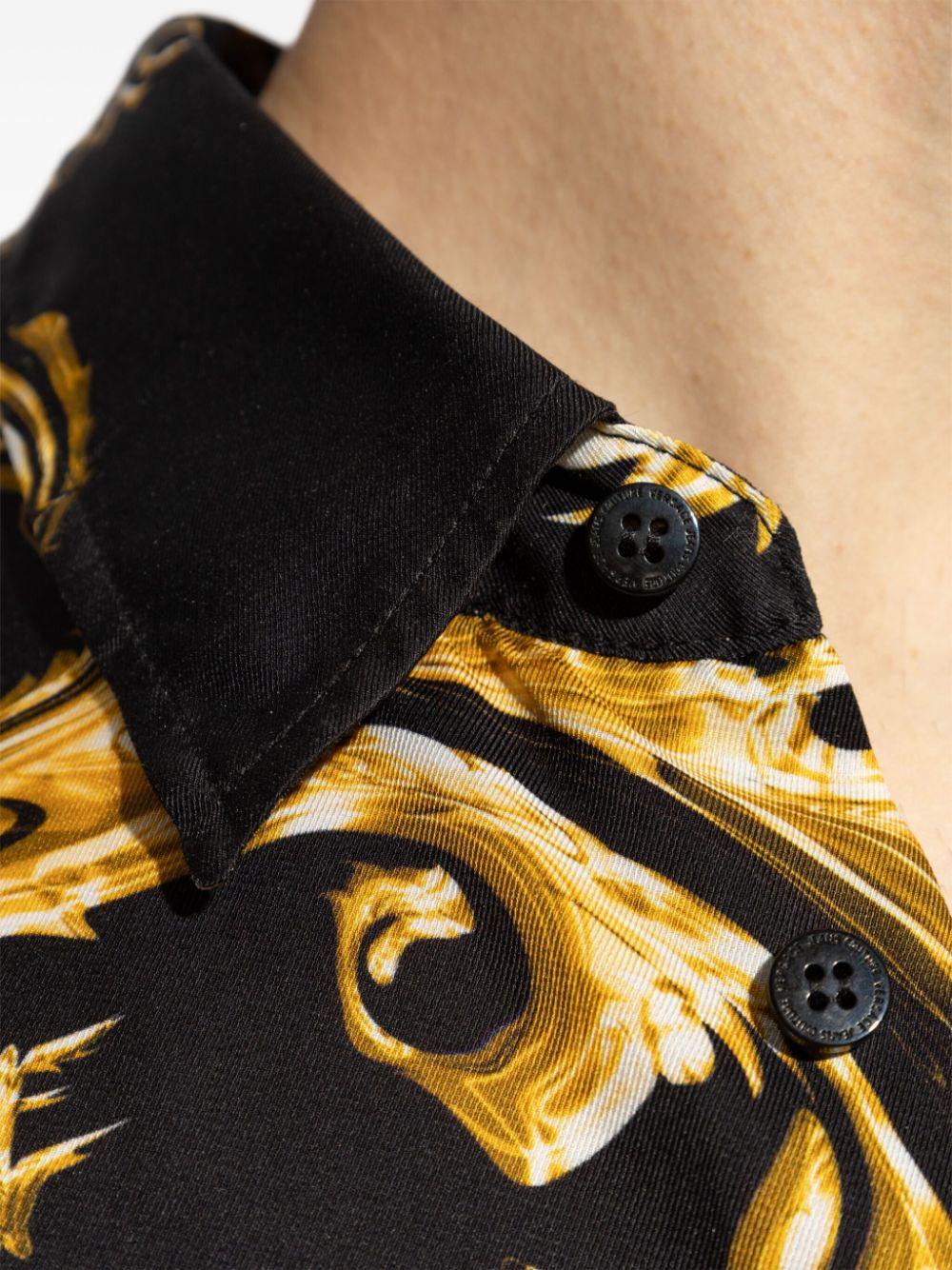  77GAL2R0NS508 G89 BLACK GOLD VERSACE JEANS COUTURE 