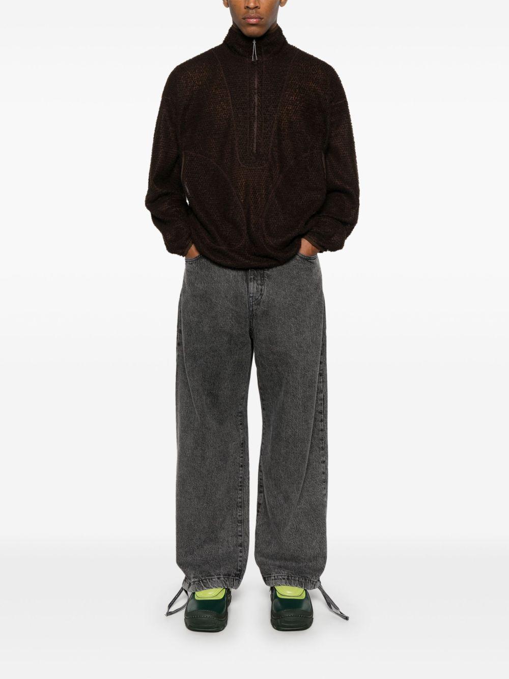 Alpha Direct Hald Zip RBMW0370FA262 BRW0003 DARK BROWN ROA 