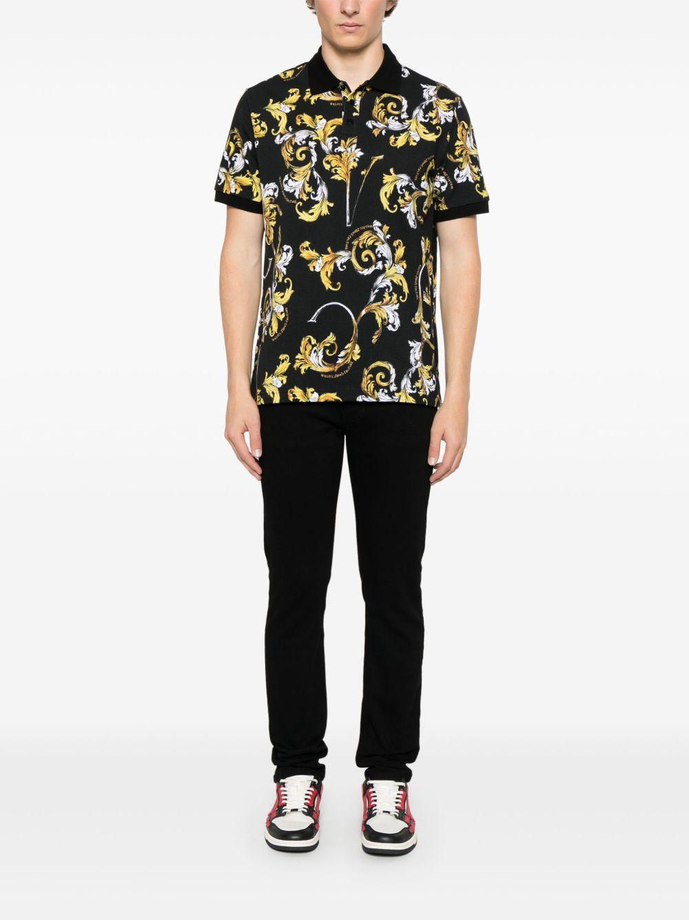  78GAG6S0JS460 G89 BLACK GOLD VERSACE JEANS COUTURE 