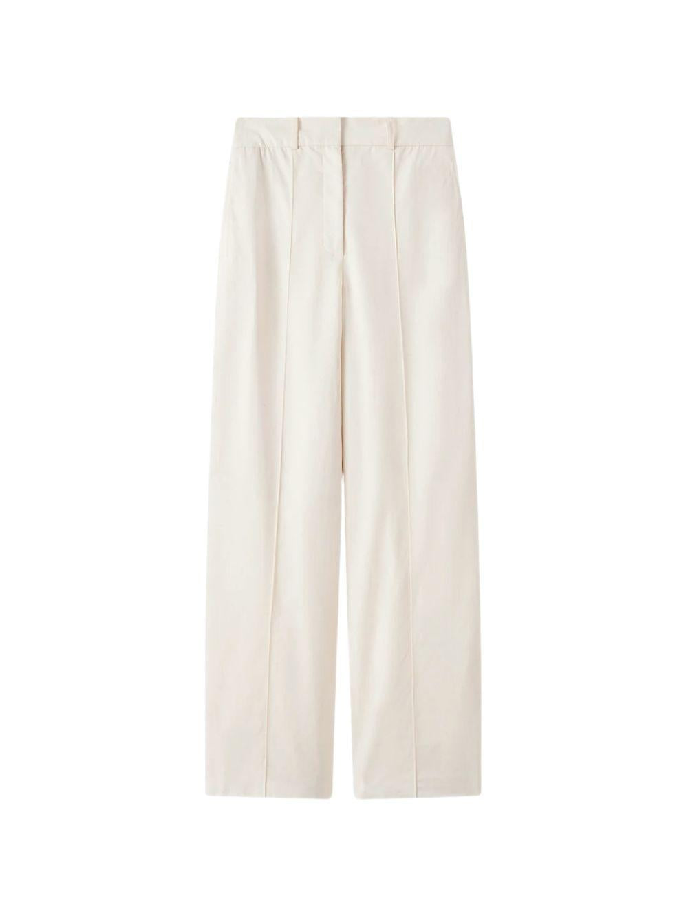 Jnane Cotton Linen Trousers JF009695 0287 MARBLE JOSEPH 