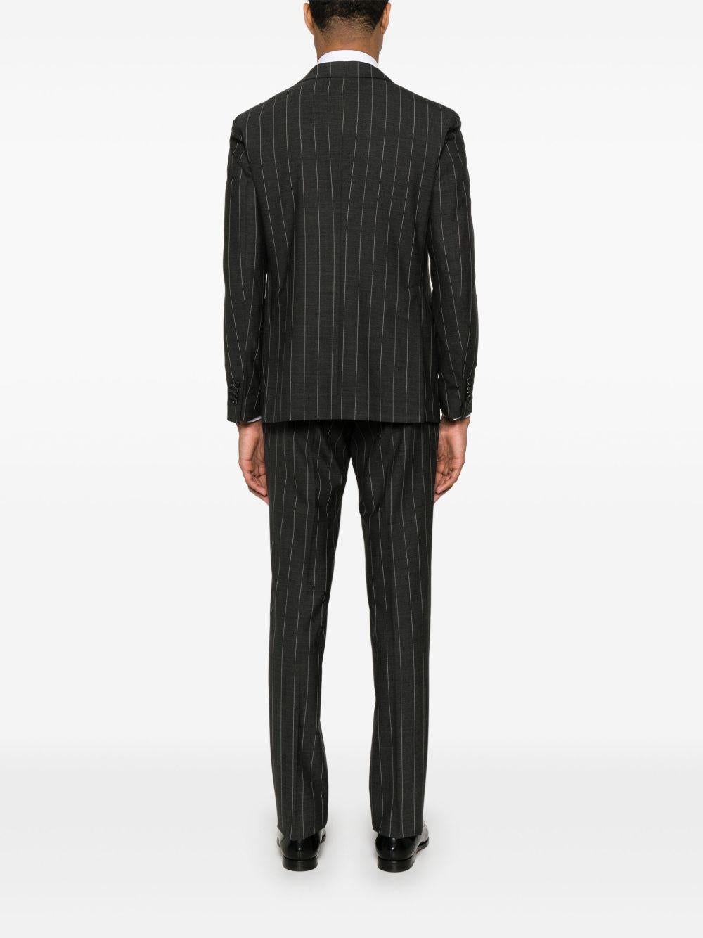 Abito gessato monopetto 2SVS26B11PE520103R25E254 S3246 TAGLIATORE 