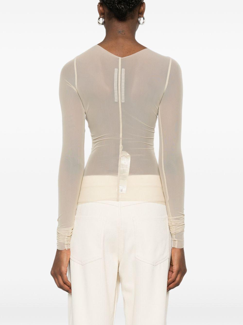 Top 'Temple' RO01F6274TUSRJA 138 SAND RICK OWENS 