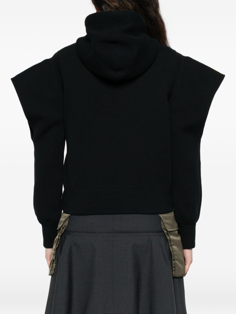 Sponge Sweat Hoodie 2608345 001 BLACK SACAI 