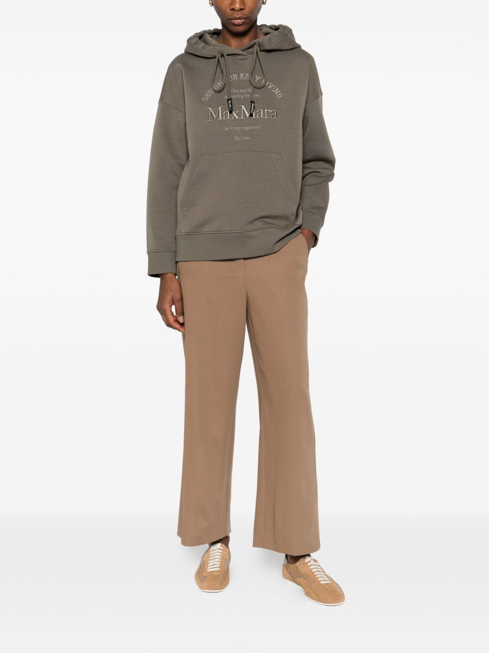 Felpa In Jersey Double SMMANDREA 007 KAKI S MAX MARA 