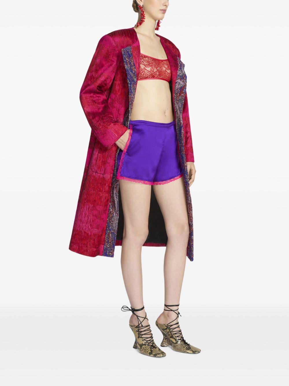 Fitted bra top 2510107071478 352 RED DRIES VAN NOTEN 