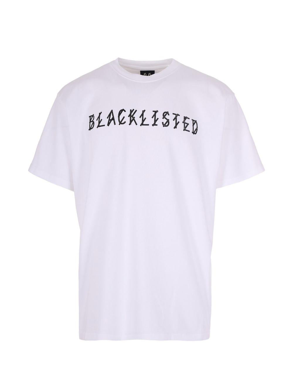 BLACKLISTED TEE B0030556FA706 P760 WHITE BLACK 44 LABEL GROUP 