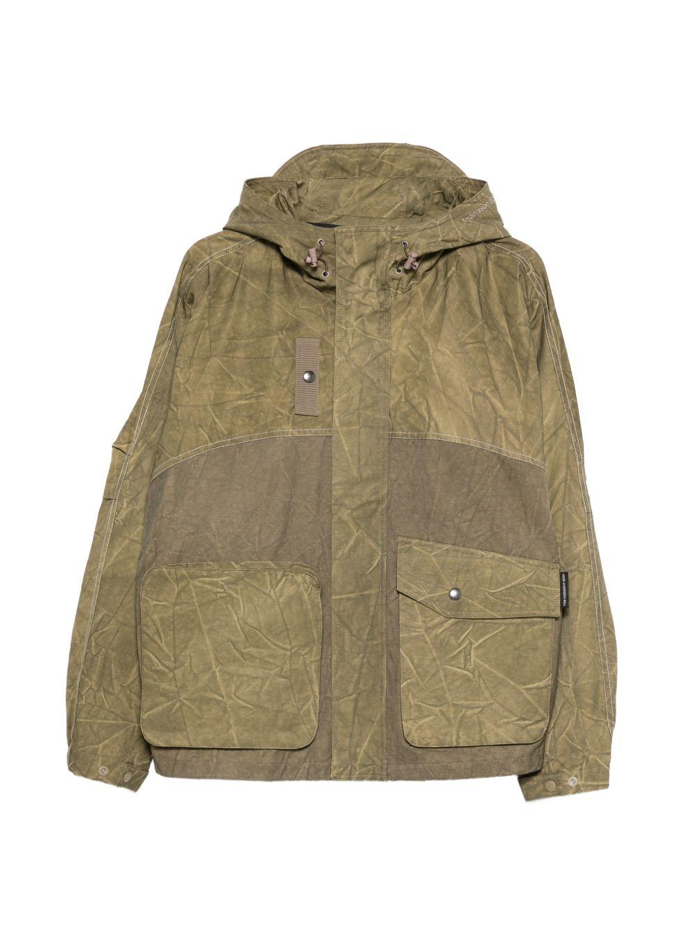 Unisex Tie-Dyed Beach Shell Jacket AWA746U BEIGE ANDERSSON BELL 
