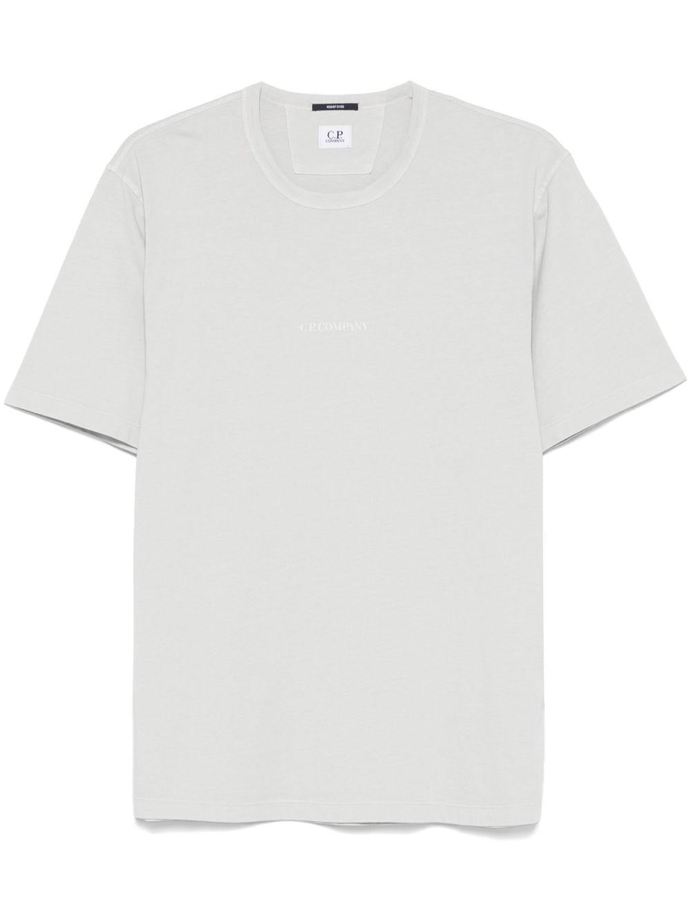 Logio T-Shirt 18CMTS085A005431R 800 BLUE FOX CP COMPANY 