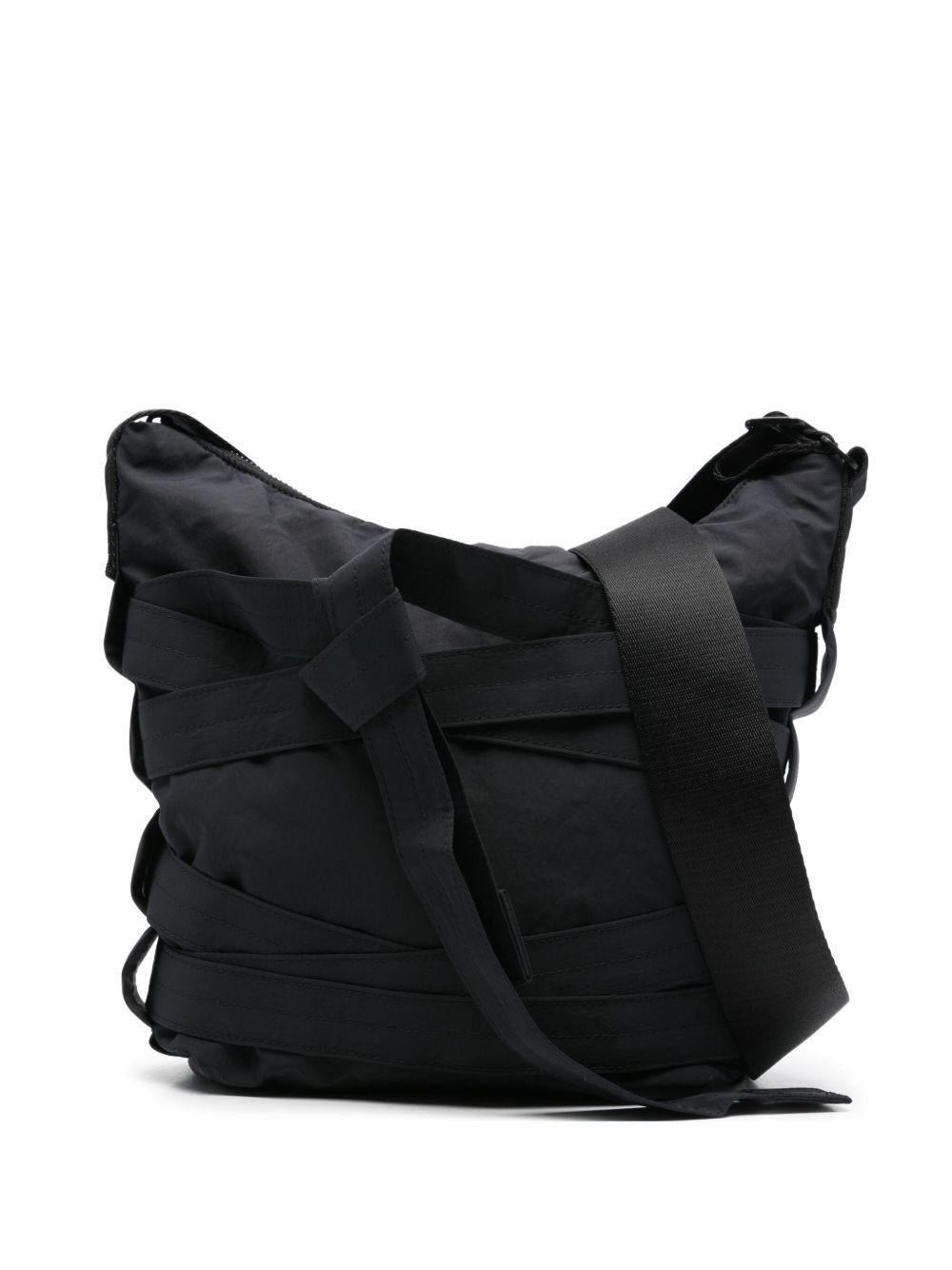 Borsa a spalla con fasce JV9770 BLACK Y-3 
