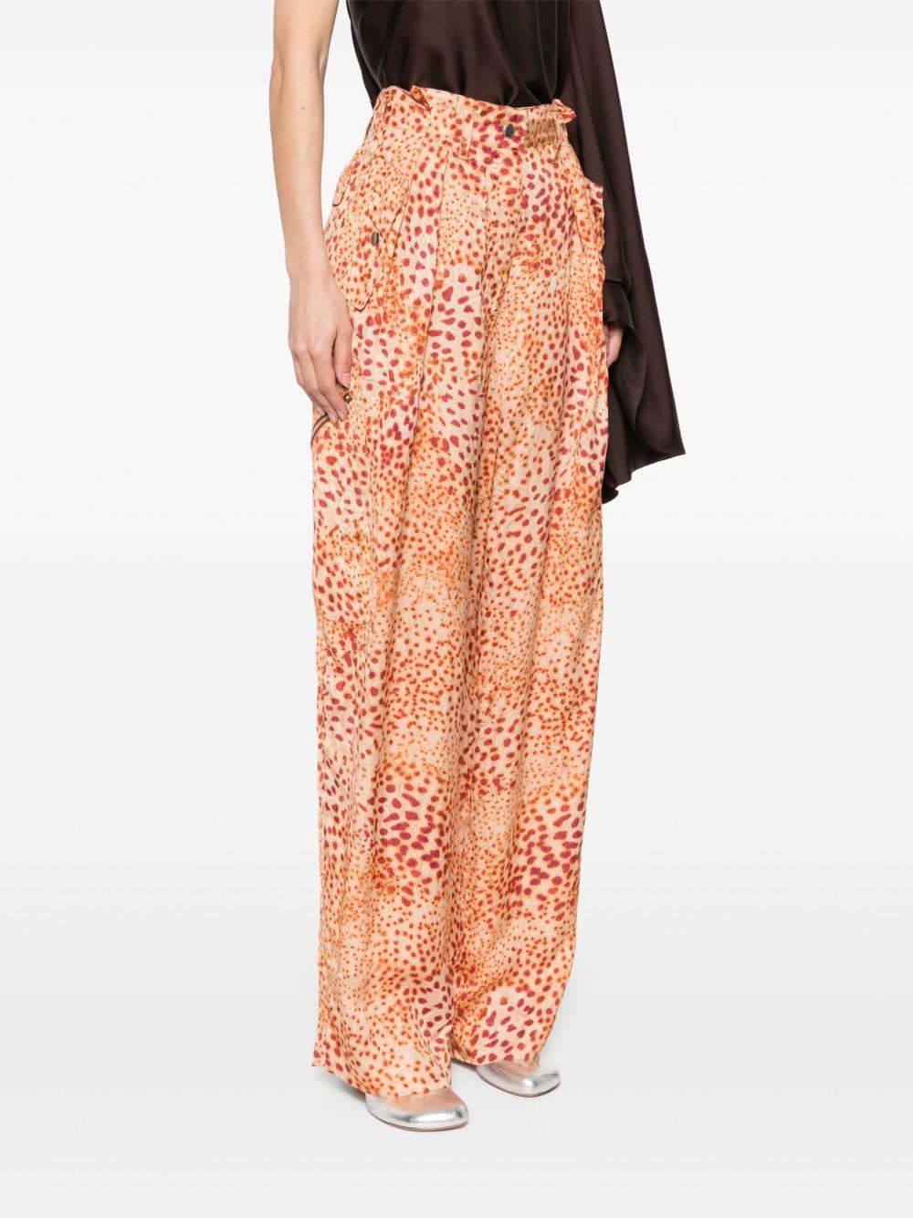 Viscose workwear pants 2510109271038 701 RUST DRIES VAN NOTEN 