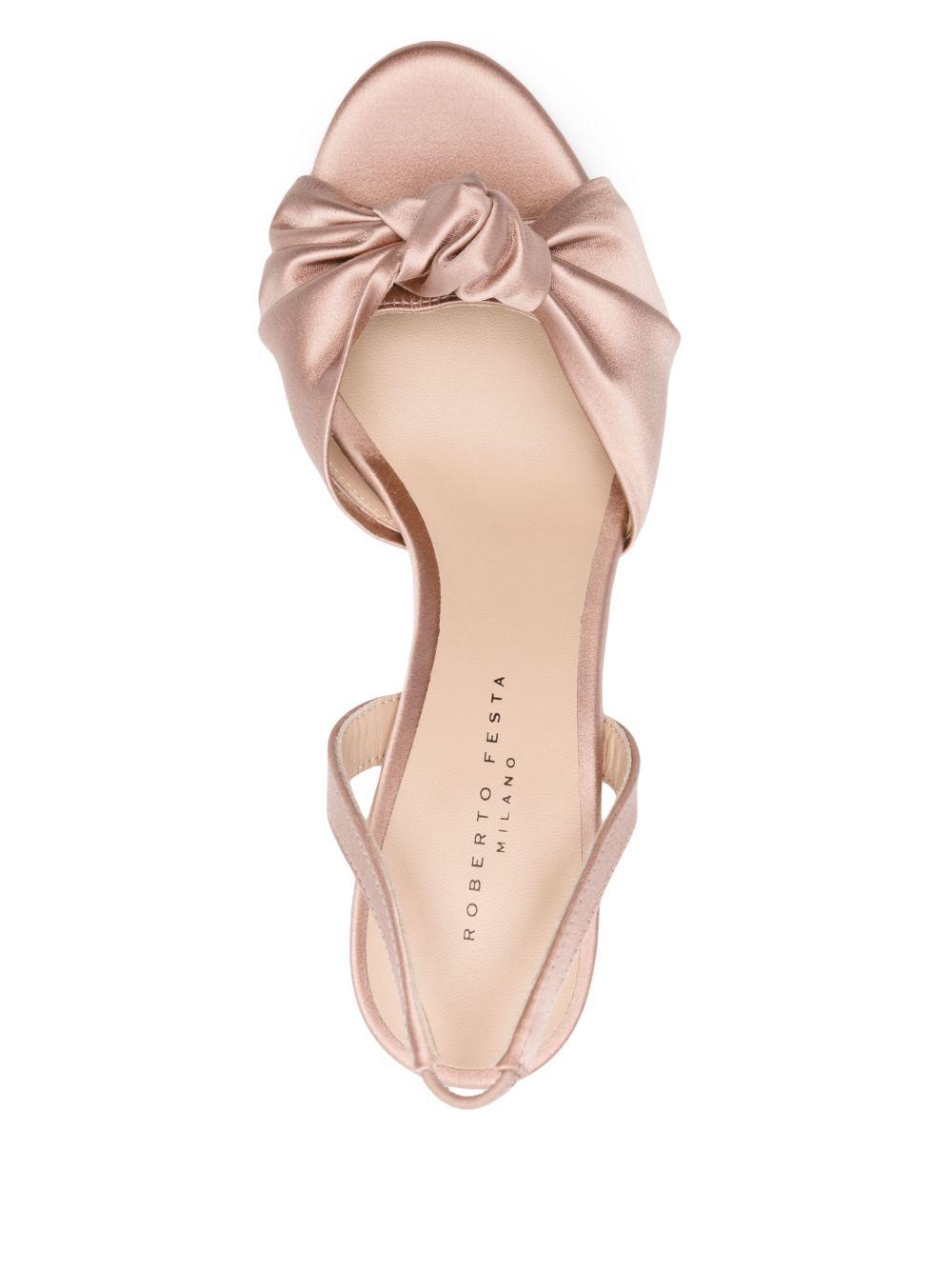 100mm leather sandals ULTRA RASO CIPRIA ROBERTO FESTA 