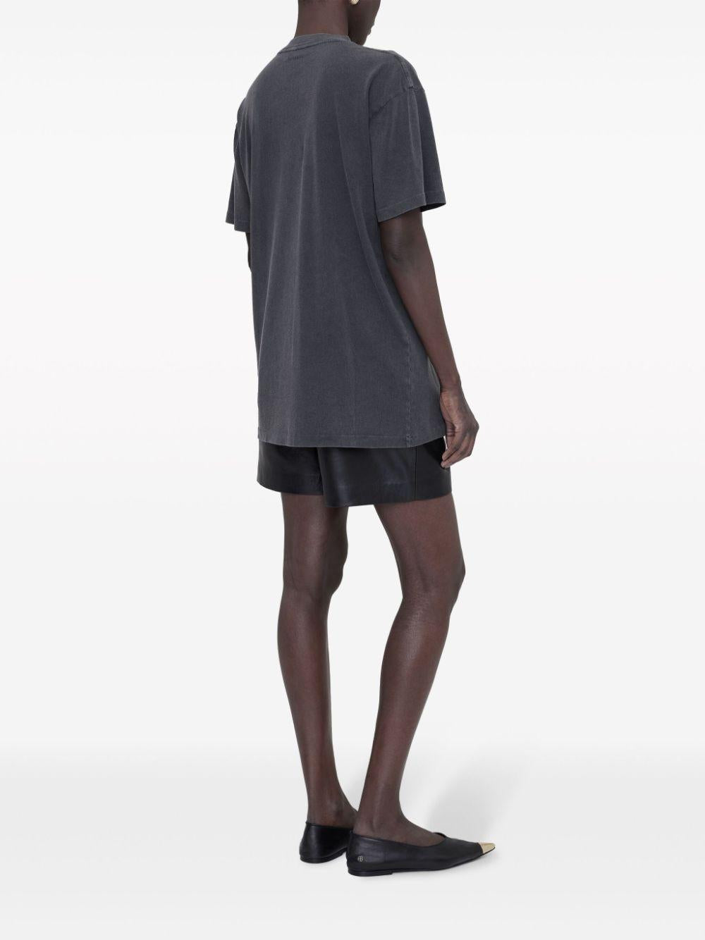 Walker Tee Spotted Leopard - Washed Black A082253012A WASHED BLACK ANINE BING 