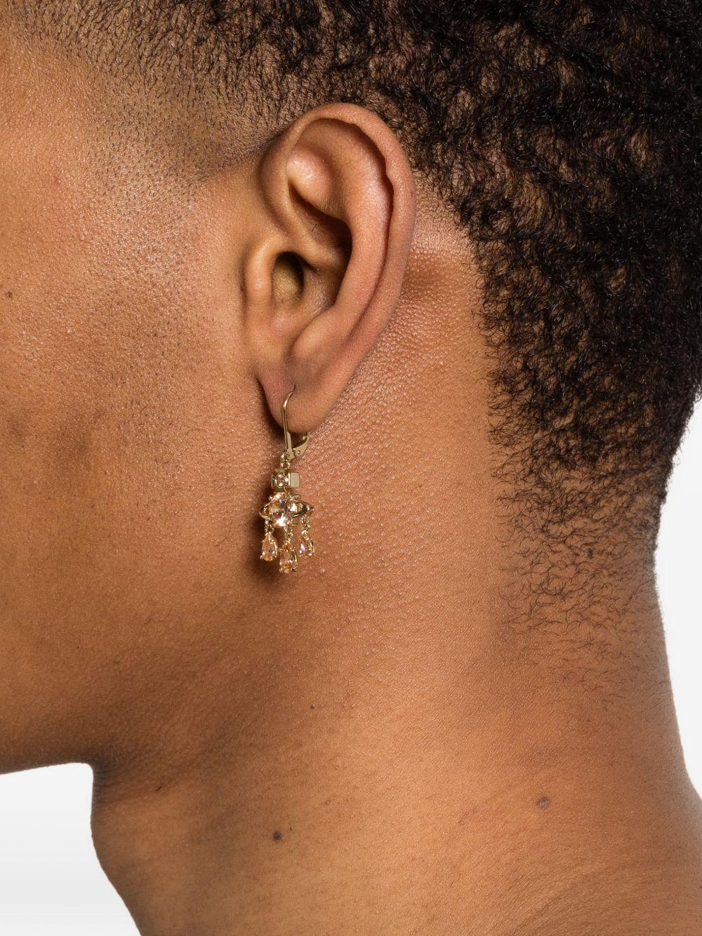 Joaquina Earrings 6202016902R809 GOLD CHAMPAGNE VIVIENNE WESTWOOD 