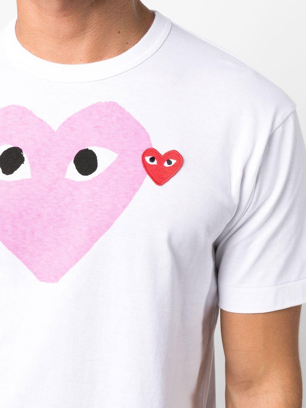 P1T106 PINK COMME DES GARCONS PLAY 