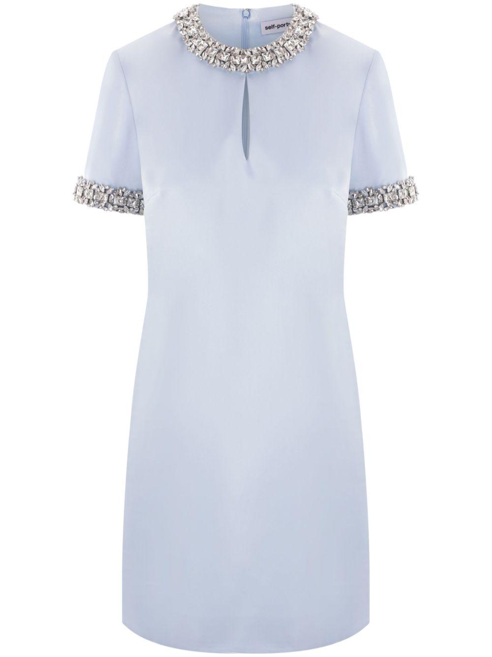  AW24175SBL BLUE SELF-PORTRAIT 