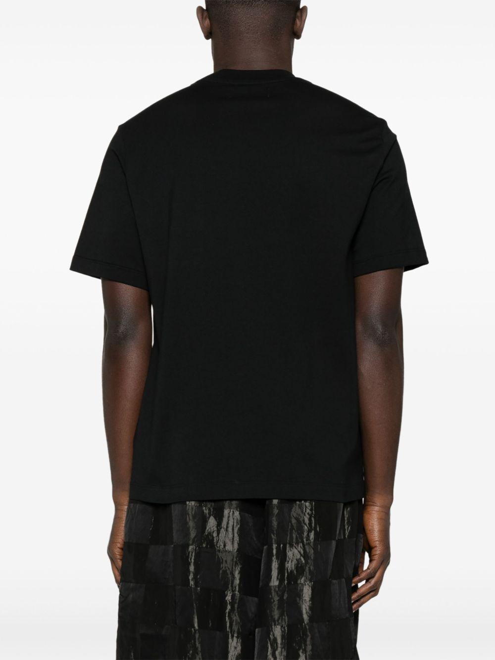 Amiri Rubberised-logo T-shirt AMJYTE1073 BLACK AMIRI 