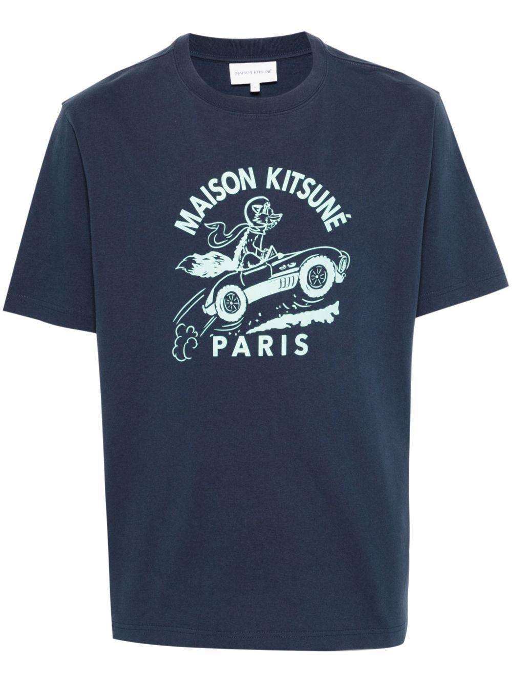  MM00109KJ0118 P476 INK BLUE MAISON KITSUNE 