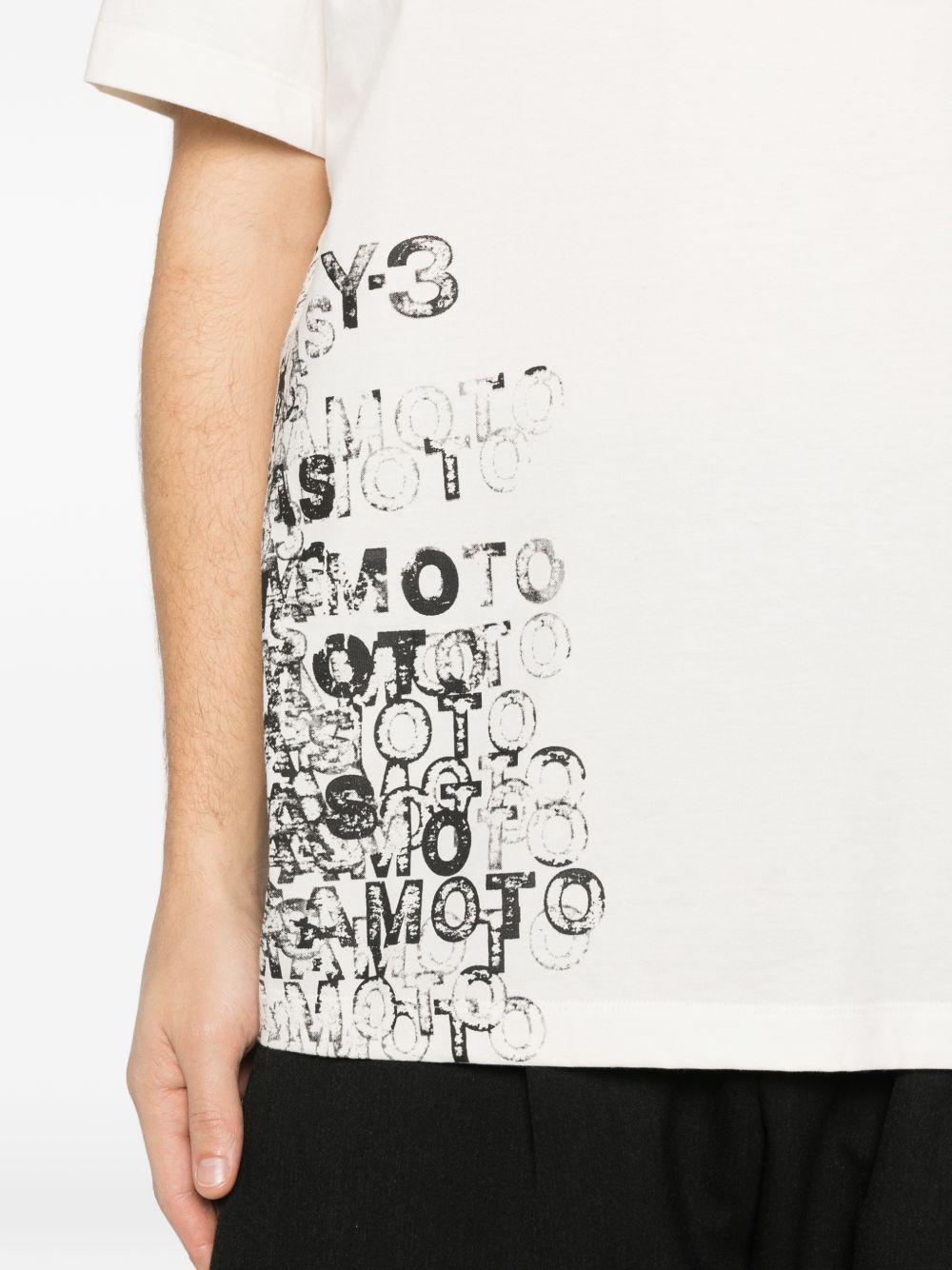 GFX Short Sleeve Tee KR2224 WHITE Y-3 