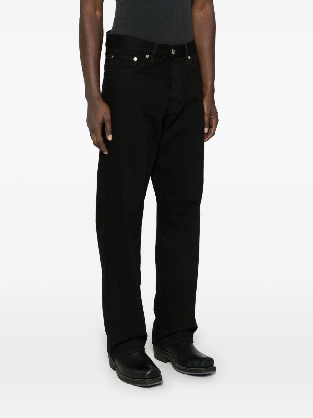 Dess straight-leg jeans 5118 707 BLACK RINSE SUNFLOWER 