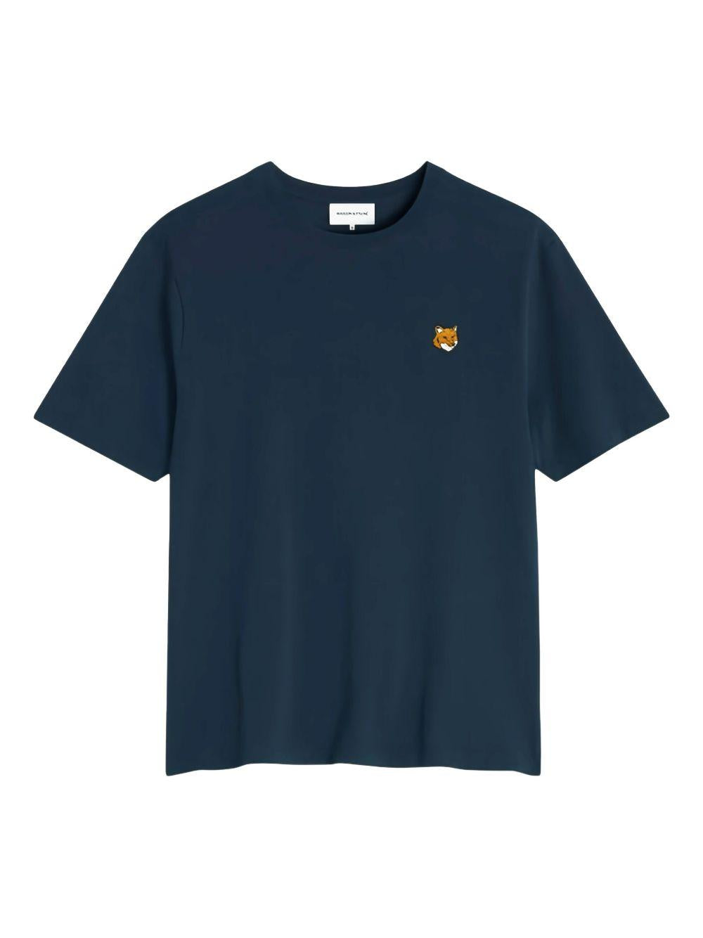T-shirt a maniche corte PM00107KJ7026 0413 CLASSIC NAVY MAISON KITSUNE 