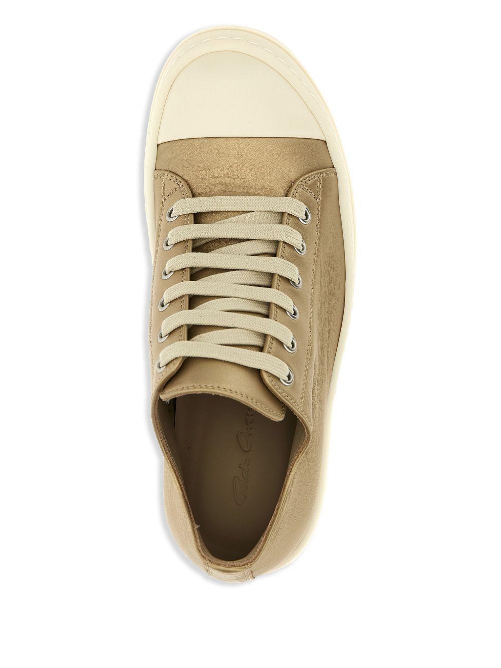 Low Sneakers RO01E7891LLPM 0211 GOLD MILK RICK OWENS 