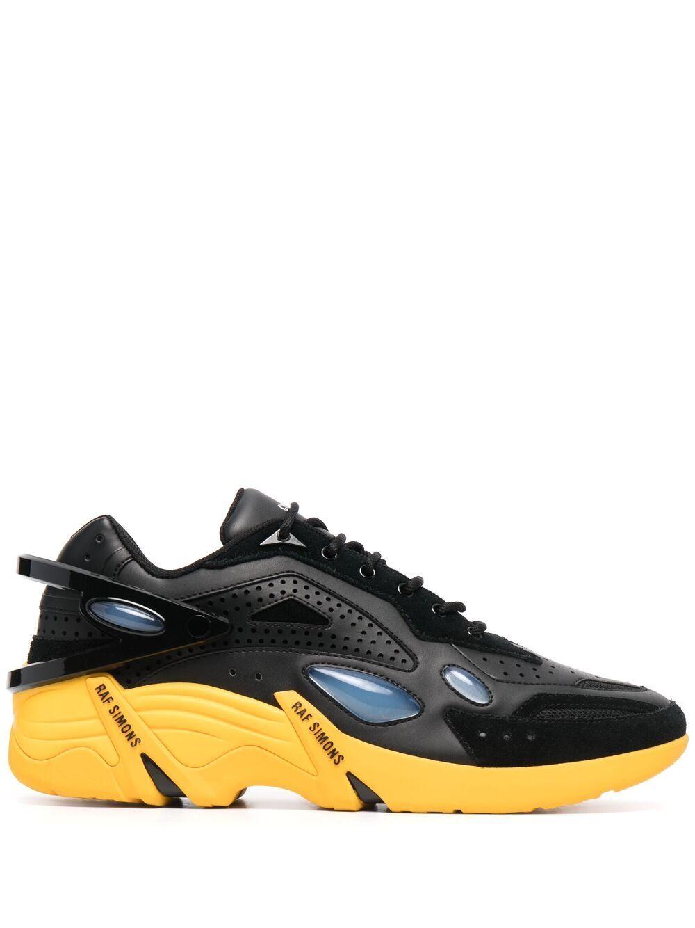  HR740003L 0009 BLACK YELLOW RAF SIMONS 