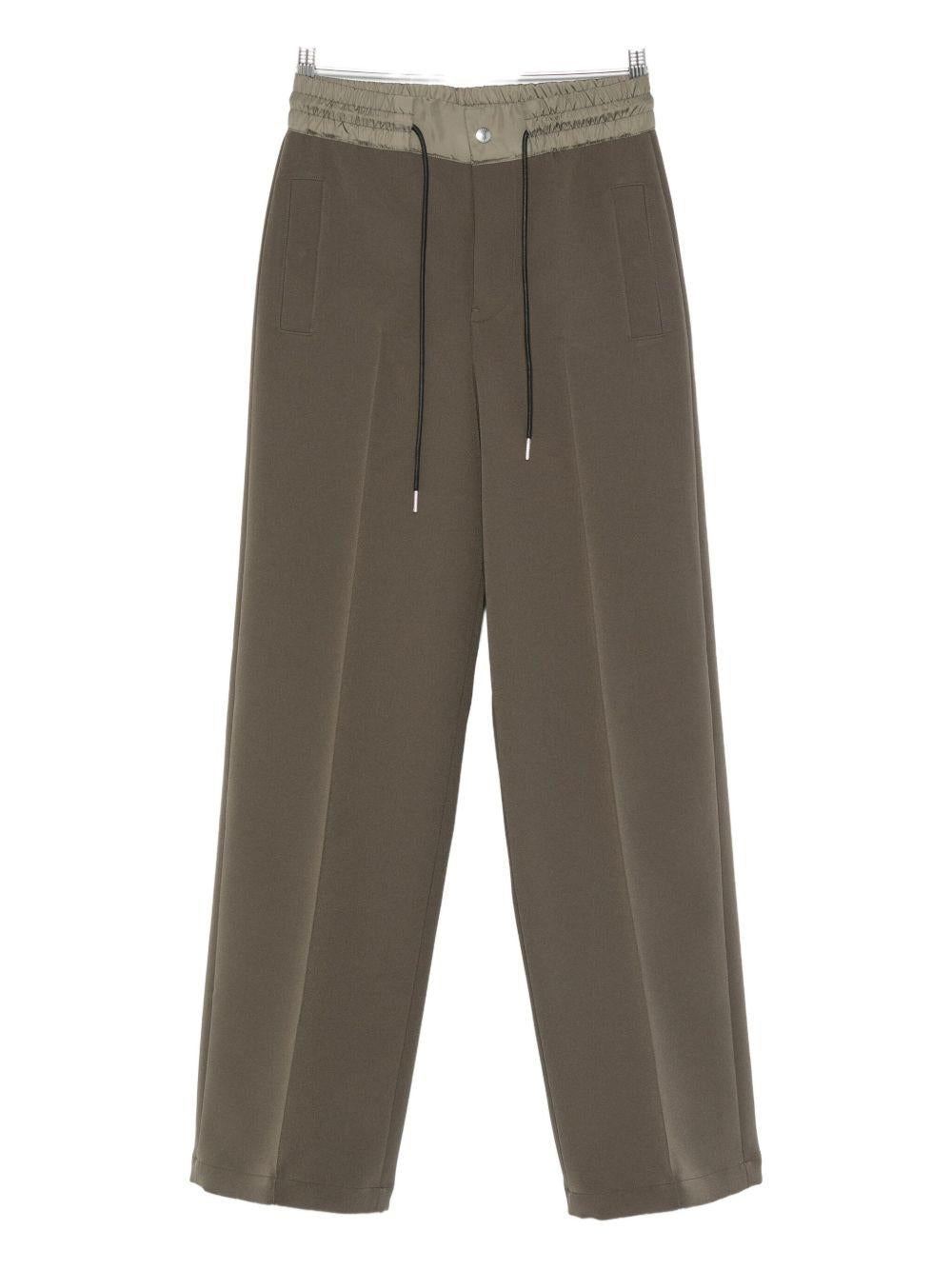 Pantaloni con Coulisse SCW277 501 KHAKI SACAI 