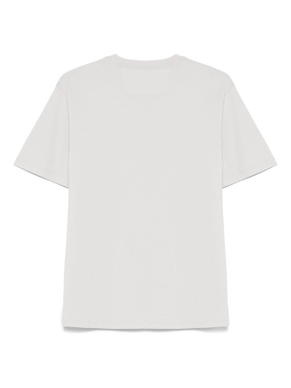 30/1 Jersey Vertical Logo T-Shirt 18CMTS138A005100W 800 BLUE FOX CP COMPANY 