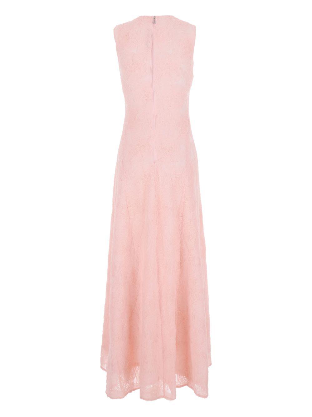 Abito maxi in mesh 1152281809 1809 ORCHID ICE ROTATE 