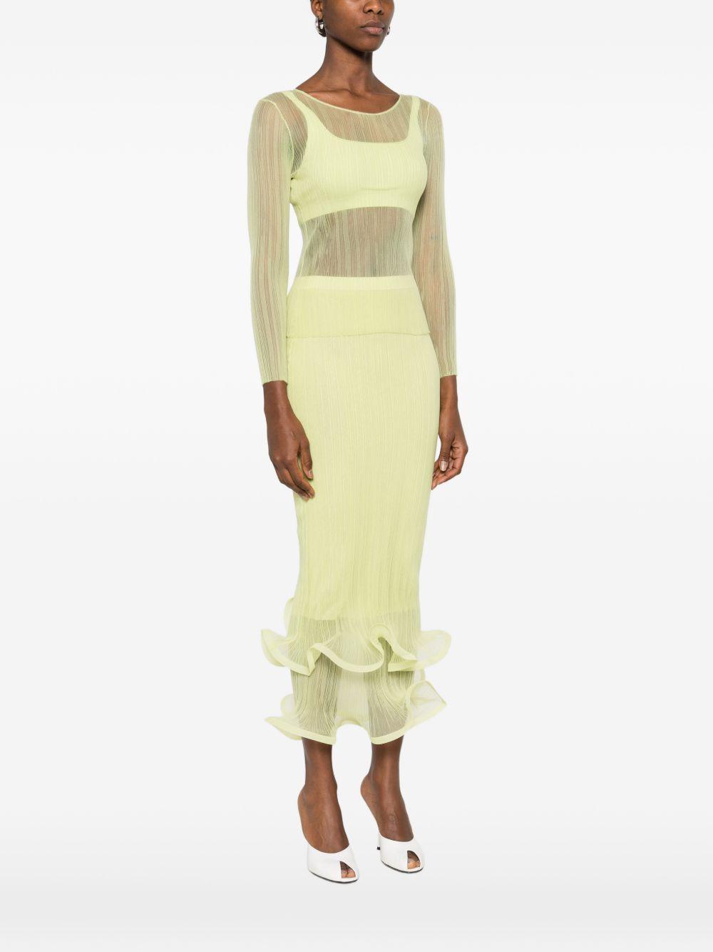 Leonie Top Manica Lunga 1262213K CELADON SIMKHAI 