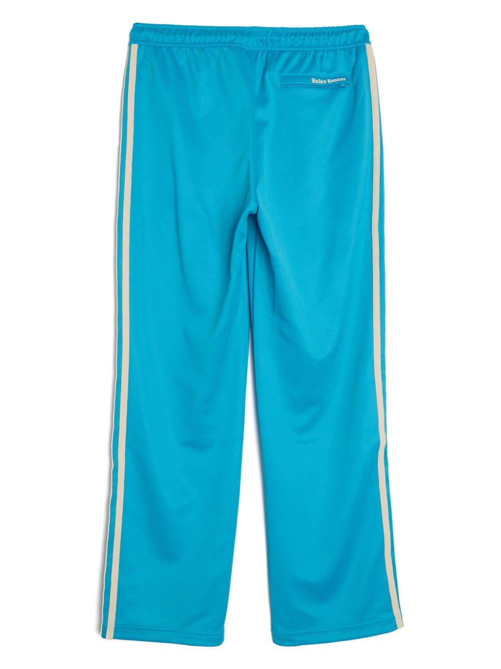 Wales Bonner Track Pants in Shock Cyan JJ2934 LIGHT BLUE ADIDAS X WALES BONNER 