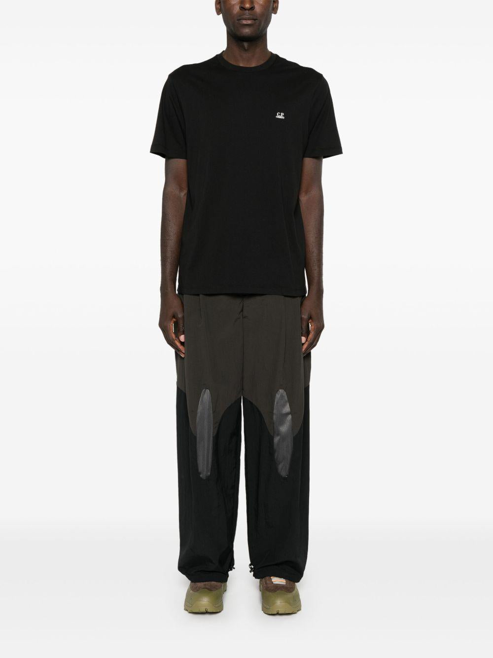 30/1 Jersey Back Goggle T-Shirt 18CMTS030A005100W 999 BLACK CP COMPANY 