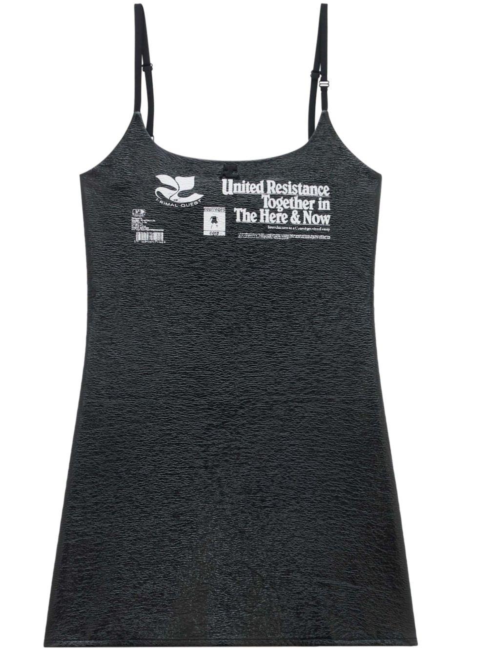  323CRO236VY0020 9999 BLACK COURREGES 