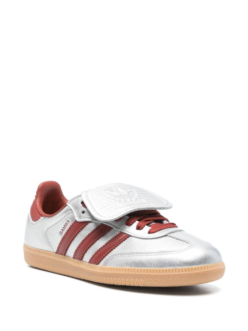 Samba Long Tongue Sneakers JH5707 SILVER RED ADIDAS ORIGINALS 