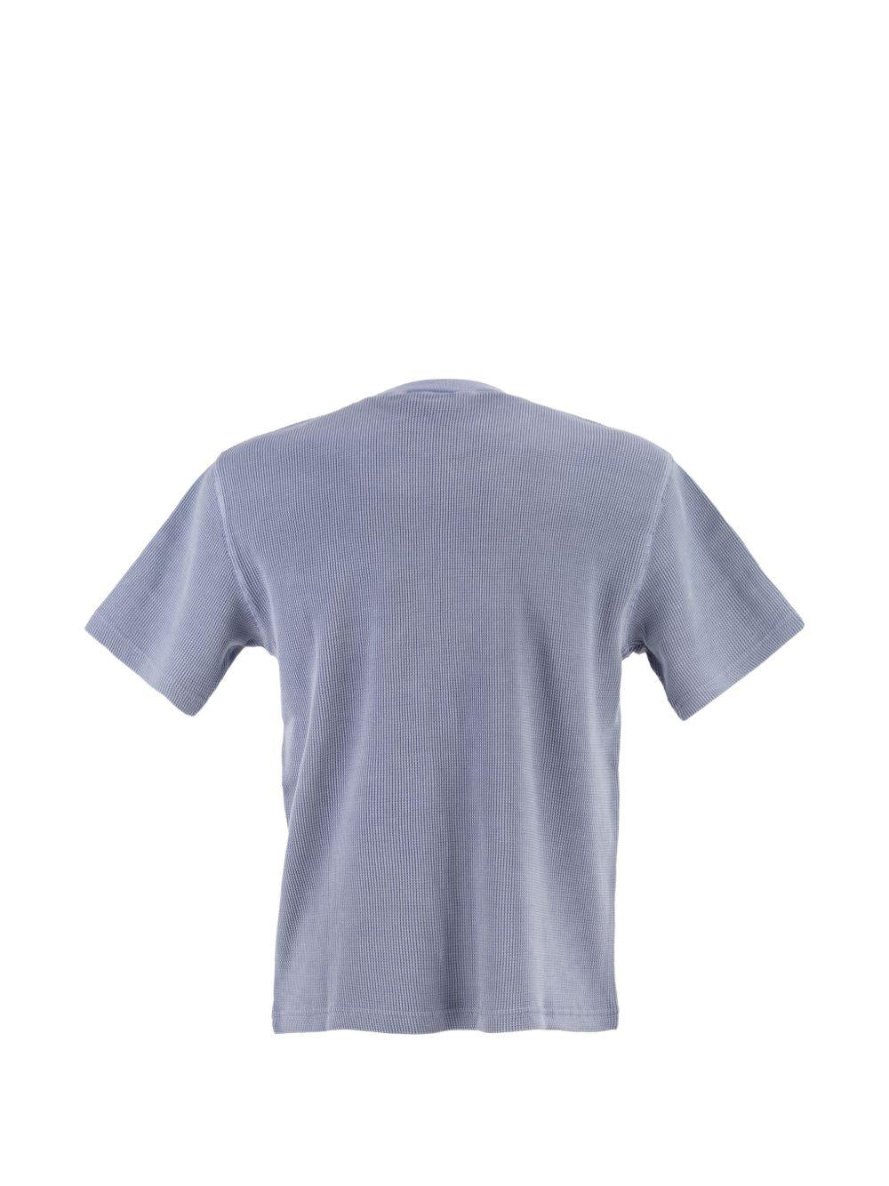 Nelson Waffle T-Shirt Cotton I036185 3HXGD GENTLE BLUE CARHARTT WIP 