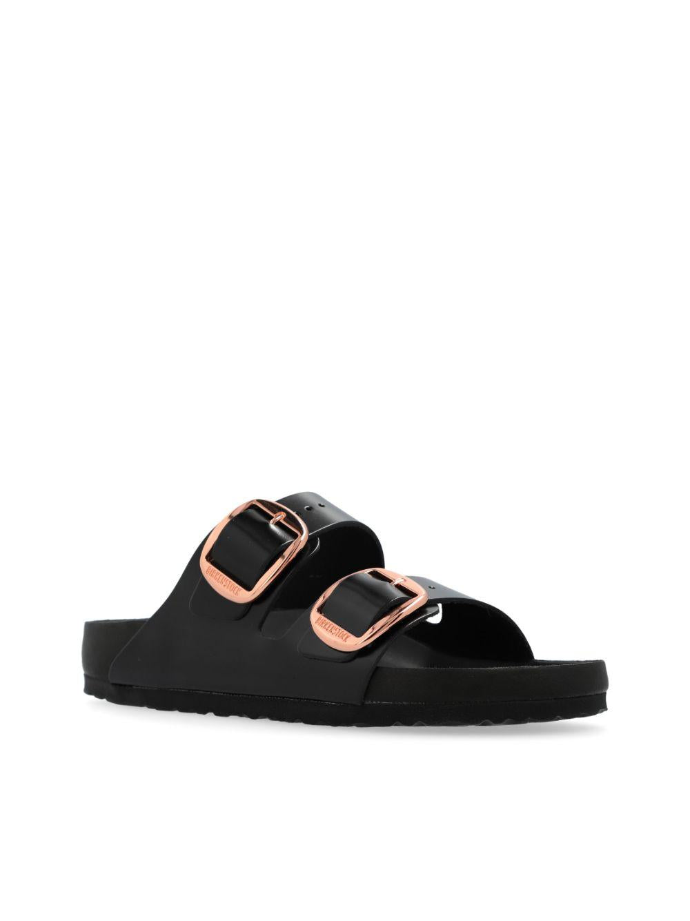 Arizona Big Buckle Pelle naturale vernice - High Shine Black 1027840 SHINE BLACK BIRKENSTOCK 