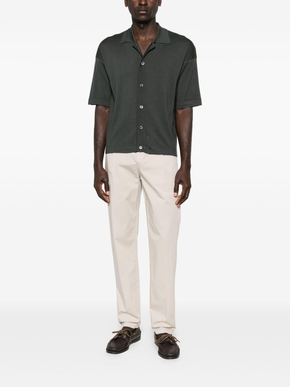 Jogger in cotone stretch tinto in capo M75PANG03TET0K007 02N SABBIA ELEVENTY 