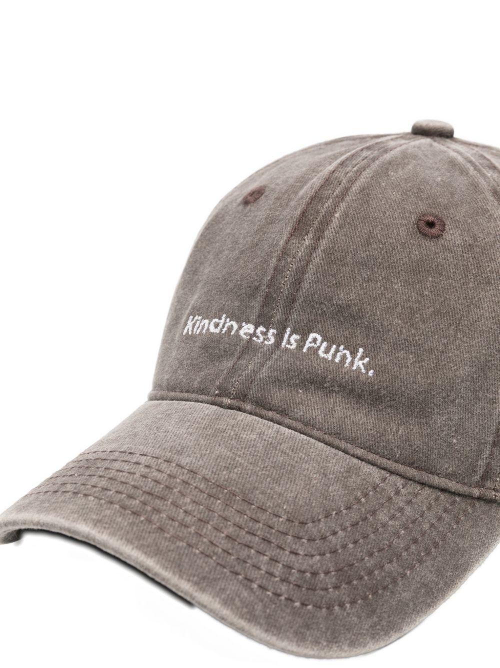 Cappello Kindness is punk CRFCPP01 01 WASHED LEONARDOVALENTINI 