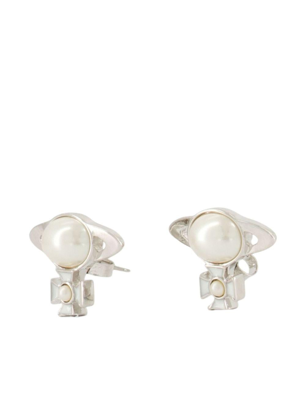 Gaby Earrings 6201037I02P693 P693 PLATINUM VIVIENNE WESTWOOD 