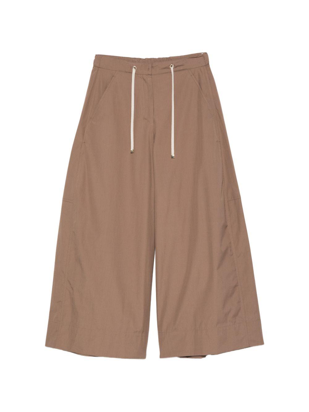 Pantaloni In Popeline SMMGUFO 003 MOU S MAX MARA 