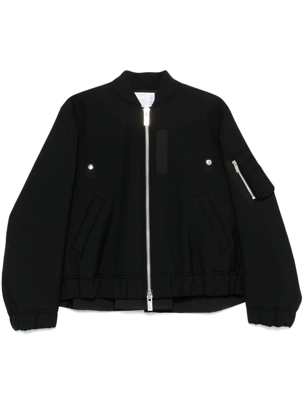 Bomber 2507634 001 BLACK SACAI 
