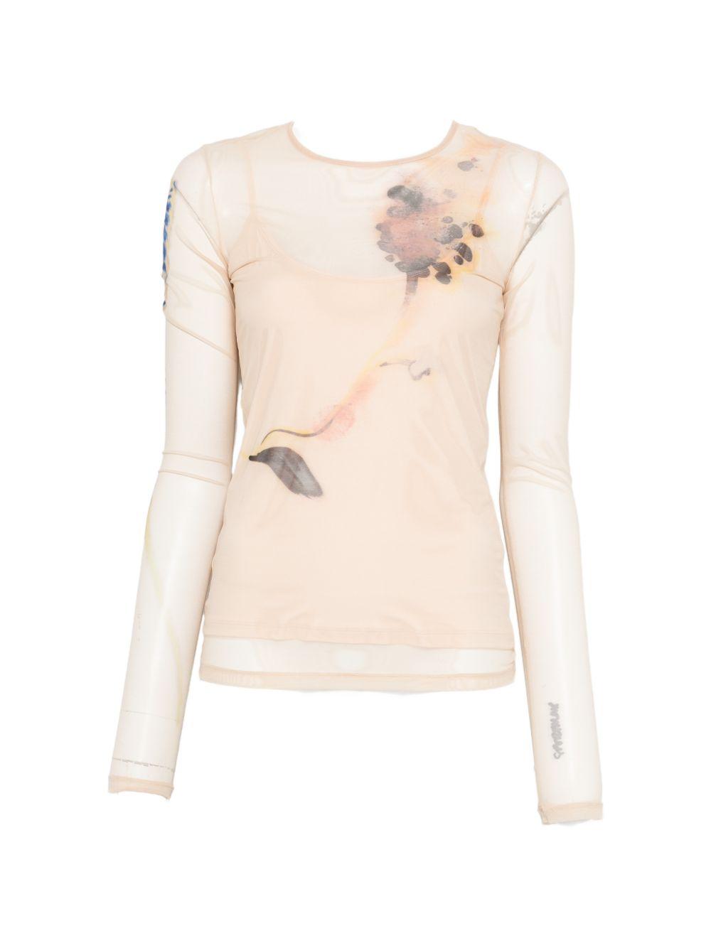 Top In Jersey Stampato SPSNERINE 016 CIPRIA SPORTMAX 